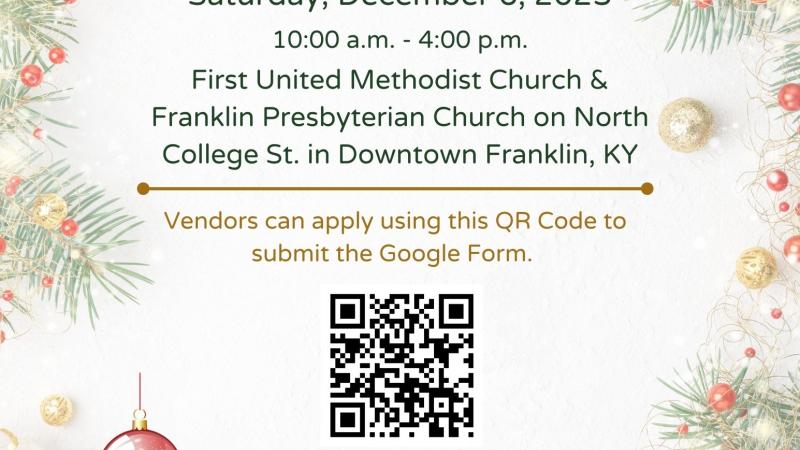 Hometown Holiday Bazaar Flyer