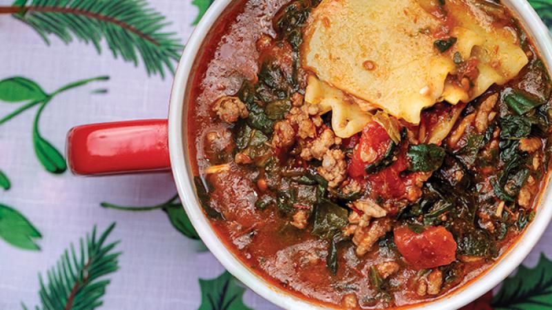 Lasagna Soup